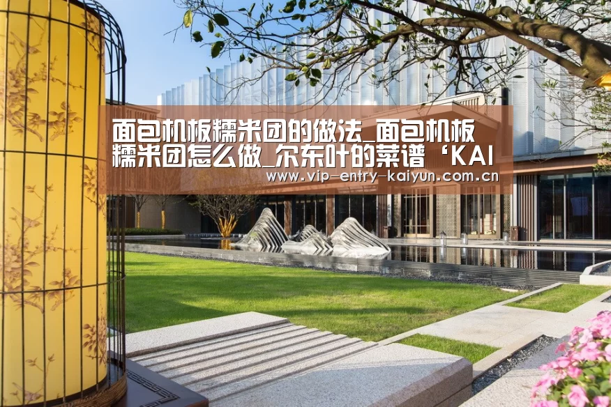 面包机板糯米团的做法_面包机板糯米团怎么做_尔东叶的菜谱‘KAIYUN中国站’(图1) 开云体育入口